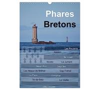 Phares Bretons (Calendrier mural 2025 DIN A3 horizontal), CALVENDO calendrier mensuel: Phares de Bretagne