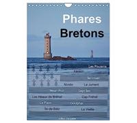 Phares Bretons (Calendrier mural 2027 DIN A4 horizontal), CALVENDO calendrier mensuel: Phares de Bretagne