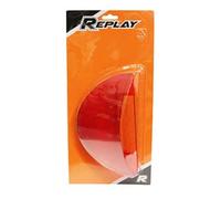 Phares Cabochon Feu Ar Scoot Adaptable Mbk 50 Nitro-Yamaha 50 Aerox Rouge -Replay-