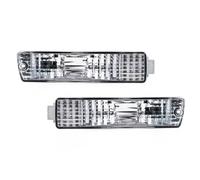 Phares Clignotant Avant, Indicateur De Pare-Chocs, Feu d'angle Antibrouillard avec Harnais pour VW pour Golf 2 MK2 pour Jetta 2 MK2 1980 - 1992 Phare(White-1Pair)