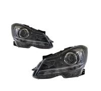 Phares Compatible Avec Benz Pour Mercedes W204 2011 2012 2013 2014 DRL Feu De Position Pour Dynamique Phare Avant Ensemble 2 Pièces