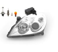 Phares Convient pour Opel Vectra C 08/2005- à Gauche Ampoule Avec Servomoteur