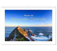 Phares de Nouvelle-Zélande (Calendrier mural 2027 DIN A3 vertical), CALVENDO calendrier mensuel: Les plus beaux phares de la côte néo-zélandaise.