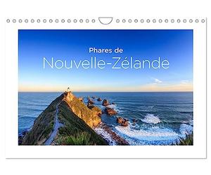 Phares de Nouvelle-Zélande (Calendrier mural 2027 DIN A4 vertical), CALVENDO calendrier mensuel: Les plus beaux phares de la côte néo-zélandaise.