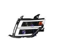 Phares de style de voiture Compatible Pour Mitsubishi Pajero V93 V95 V97 2006-2020 DRL Foco for accessoires de mise à niveau d'objectif de projecteur de lampe frontale(Left Hand Drive)