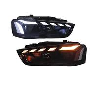 Phares de voiture Compatible Pour A4 2013 2014 2015 2016 A4L B8 Ensemble de phares avant DRL Signal Accessoires automobiles(Original Halogen)