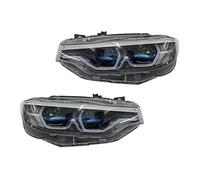 Phares de voiture Compatible Pour BMW F32 Light 2012-2019 F36 F80 F33 DRL 425i 428i 430i 435i Signal Head Lamp Accessoires automobiles(2pcs blue,2017-2020)