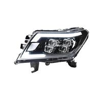 Phares de voiture Compatible Pour Navara NP300 2015-2021, mise à niveau de l'assemblage, lampe à cristal dynamique DRL, lentille de projecteur, outils et accessoires(Brand,Right Drive)