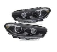 Phares de voiture Compatible Pour VW Scirocco 2009-2017, ensemble de phares LED de haute qualité, kit d'accessoires pour lentilles de projecteur haute configuration(For Original Halogen)