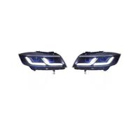 Phares de voiture compatibles avec BMW Série 3 E90 2005-2012, feux de jour à LED, clignotants dynamiques, accessoires automobiles(Xenon)