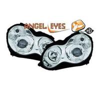 phares design, chrome, reglage electrique, anneaux... 00-04 pour: Mercedes (C180-320)W203 00->>