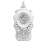 PHARES DOUBLE OPTIQUE REPLAY POUR PEUGEOT 50 LUDIX BLANC LEDS BLANCHES **