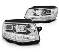 Phares DRL LED Feux De Jour Pour VW T6 15-19 Chrome LED Clignotant