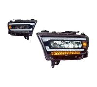 Phares Ensemble Compatible Avec Dodge Pour Ram 1500 2019 2020 2021 Phare De Remplacement Feux De Jour Accessoires Automobiles