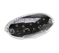 PHARES FEU AR SCOOT REPLAY LEXUS NOIR A LEDS POUR PEUGEOT 50 LUDIX (15 LEDS ROUGES) **