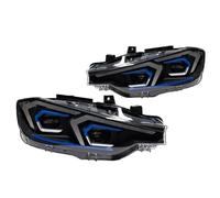 Phares Feux Avant Pour BMW F30 F31 318i 320i 325i 328i 330i 335i Phares De Voiture LED Projecteur Lentille Lampe Frontale DRL Accessoires Automobiles Jeu De Phare(For Xenon)