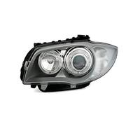 Phares Galvanisés Pour BMW Pour Série 1 Pour E81 Pour E87 Pour E82 Pour E88 2004-2011 VP06 Projecteur De Phares Feux Avant Angel Eyes Halos Anneaux LHD RHD
