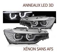 Phares LED COMPATIBLE AVEC BMW Série 3 F30 F31 Xénon sans AFS 2011-2015