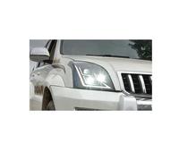 Phares LED compatibles avec Prado 2003-2009, ensemble de phares automatiques, mise à niveau, projecteur, 3 lentilles, lampe de signalisation, accessoires