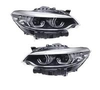 Phares LED DRL compatibles avec BMW Série 2 F22 2014-2019, clignotants dynamiques M2 F23 F87, double faisceau avant(For Original LED Red)