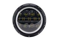 Phares Moto Pour Road Pour Star 1600 1700 Pour Midnight Pour Silverado Pour V-Star Phares Moto À LED 7 Pouces Faisceau Haut/bas Projecteur Lampe Avant Phares(M)