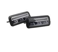 Phares Phare Feux DRL LED Avec Clignotant De Course, Pour Lada Pour Niva 4x4 1995 PMMA/ABS, Fonction En Plastique, Accessoires De Style De Voiture, Réglage(2 Piece lights c)