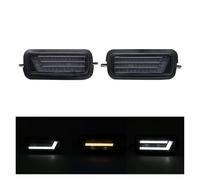 Phares Phare Feux DRL LED Avec Clignotant De Course, Pour Lada Pour Niva 4x4 1995 PMMA/ABS, Fonction En Plastique, Accessoires De Style De Voiture, Réglage(2 Piece lights b)