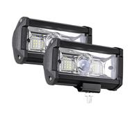 Phares Phare Lampe Travail LED Projecteur Tout-terrain 4x4 Antibrouillard Phare À Diode SUV ATV Tracteur Bateau Camion Pelle Barre Lumineuse 12V 24V(30W 2 Piece)