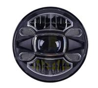 Phares Phare Phare Avant LED DRL De 7 Pouces, Pour FLD 2012 2013 Pour Touring Pour Softail Pour Deluxe FLSTN 2005-2016 Pour Trike 1983-2016(Headlight 1 Piece)