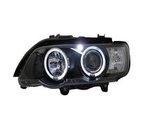 Phares Pour BMW X5 E53 1998-2003 DRL Feux De Jour LED Bi Xénon Ampoule Antibrouillard Voiture Lampe Frontale Lentille Phare Voiture