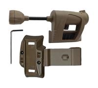 Phares pour casque - Lampe frontale réglable 4 couleurs - pour moto, camping, randonnée, course à pied, marche, scooter