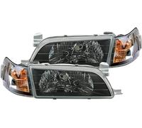 Phares projecteurs Lentille de feux d'angle pour avant noirs pour clignotants, pour Toyota pour Corolla AE100 E100 AE101 1992-1995