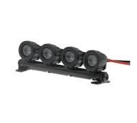 Phares Projecteurs Rc Compatible avec Axial pour SCX24 pour FMS pour FCX24 pour Jimny pour WPL D12 pour Mini 1/18 1/24 RC Crawler Voiture Barre Lumineuse Lampe De Toit Lumières
