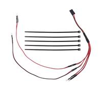 Phares Projecteurs Rc Compatible avec Traxxas pour Trx4m 1/18 Rc Crawler Car Upgrade Parts 1Set Kit De Feux Arrière Accessoire De Décoration Lumière De Voiture RC