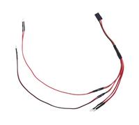 Phares Projecteurs Rc Compatible avec Traxxas Trx4M 1/18 Rc, Pièces De Mise À Niveau De Voiture sur Chenilles, Accessoire 4 Perles De Lampe, Kit De Feux Avant Et Arrière De 3Mm
