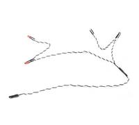 Phares Projecteurs Rc Compatible avec TRX4-M 1/18 RC Crawler Car, Accessoires De Mise À Niveau, Système D'éclairage, 4 Perles De Lampe, Feux Avant Et Arrière, Kit De Feux