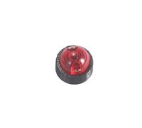 Phares Projecteurs Rc pour 1/10 Universel Coupelles Phare Rondes Abat-Jour Feu Arrière Éclairage Cache RC Voiture Crawler Monter Soi-même Modifié Accessoires Mise Niveau(Red)