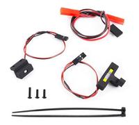 Phares Projecteurs Rc pour Arrma pour Typhon 1/18 Avant Arrière Éclairage Kit Télécommande Amélioration Pièce Rechange Décoration Accessoires