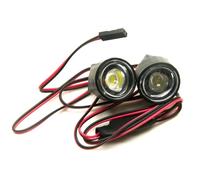 Phares Projecteurs Rc pour Axial pour SCX10 pour TRX-4 1/10 1W 3W Éclairage Nuit Navigation Projecteur Haute Luminosité Phares RC Modèles Réduits Voitures Pièces(1W)