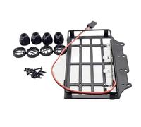 Phares Projecteurs Rc pour MN82 LC79 1/12 pour Porte-Bagages De Toit en Métal avec Éclairage pour Voiture Télécommandée Pièces De Rechange Et Accessoires(B)