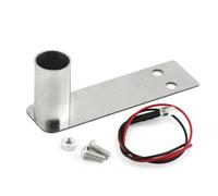 Phares Projecteurs Rc pour Redcat pour HPI pour HSP pour Tamiya pour TT01 pour Sakura D4 D5 pour Kyosho 1/10 Tuyau D'échappement Métal avec Gorge Arrière avec Lumière RC Voiture Course Drift(A)