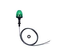 Phares Projecteurs Rc pour Tamiya Excavator pour Scania 770S R620 pour Volvo pour Benz 1/14 RC Truck Feux D'ingénierie Rotatifs À 360° Lampe D'avertissement Accessoires De Voiture(Green)