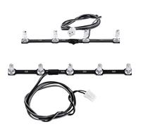 Phares Projecteurs Rc pour Tamiya pour Actros 3363 56348 6×4 1/14 5V Projecteur Toit Panneau D'éclairage RC Camion Tracteur Décoration Pièces(1 Set)