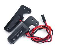 Phares Projecteurs Rc pour Traxxas pour TRX-4 pour Bronco 1/10 Pare-Chocs Avant Feux Latéraux Projecteur Lampe RC Crawler Voiture Décoration Pièces