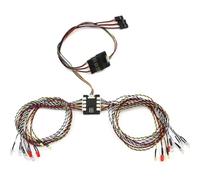 Phares Projecteurs Rc pour Traxxas pour TRX4 pour Axial pour SCX10 pour WPL D12 pour MN99S MN86S Système D'éclairage 16 Groupe Feux Avant Et Arrière Clignotants Voiture sur Chenilles RC