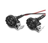 Phares Projecteurs Rc pour Traxxas pour TRX4 pour TRX6 pour Axial pour SCX10 III YK4082 pour Tamiya CC01 1/10 Phares De Toit Ronds Voiture Radiocommandée avec Support(J(1 18))