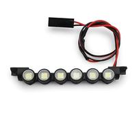 Phares Projecteurs Rc pour Traxxas pour TRX4M pour Bronco pour Defender 1/18 Éclairage Phares Toit Barre Projecteurs RC Pièces Crawler(Size 1)