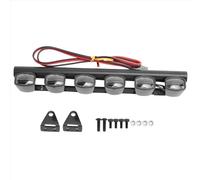 Phares Projecteurs Rc pour Trx4 pour Bandit pour Nitro pour Jato 1/10 Kit De Barres De Toit 6 Coques Phares Accessoires Mise À Niveau Pièces Rechange Voiture Radiocommandée Camion Crawler