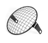 Phares Protecteur Maille Universelles Résistantes À l'usure Protecteur De Phare Rétro Couvercle Lampe Gril Vintage Pièces Moto Pratiques Grille Protection Phare(1)