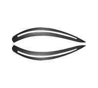 phares sourcils Kit Réglage Du Corps Des Paupières Et Sourcils Maléfiques, Pour BMW E60 E61 Série 5 520i 525i 530i 540i 545i 550i M5 2003-2008 2009 2010 Phare Sourcil(Carbon Look)